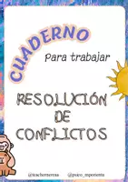 Vista previa - Tarjetas / Manipulativos - RESOLUCIÓN DE PROBLEMAS Y GESTIÓN DE CONFLICTOS - Portada