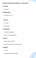 anteprima - Materiale di supporto/inclusione - Classe 1( FACILE,BES 51 PAGINE) MATE,ITA,GEO,STORIA,INGLESE - Pagina 2