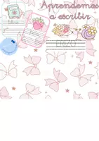 Vista previa - Tarjetas / Manipulativos - Aprendemos a escribir- tarjetas de primavera - Portada