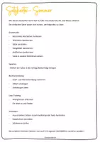 Vorschau - Arbeitsblätter - Sommer Satzkartei: Deutsch 5/6 - Seite 1