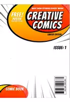 Vorschau - Mal- und Bastelvorlagen - Comic onepager strip template / Comic Kopiervorlage - Seite 2