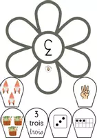 Aperçu - Jeux - 🍅 Au jardin 🌼 Fleurs à compter - Page 3
