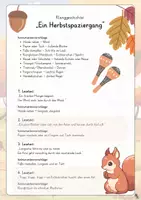 Vorschau - Arbeitsblätter - Klanggeschichte zum Mitmachen - Herbst - Orff-Instrumenten - Seite 2