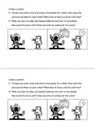 Vorschau - Arbeitsblätter - Comics: 13 illustrated onepager / comic strips for creative writing - Seite 1