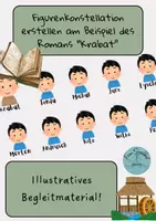 Vorschau - Arbeitsblätter - Figurenkostellation am Beispiel "Krabat" - Deckblatt