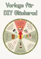 Vorschau - Anderer Materialtyp - DIY Glücksrad Vorlagen - Deckblatt