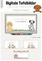 Vorschau - Präsentationen/Tafelbilder - Einschulung: Digitale Tafelbilder für deine Hundeklasse (Kl.1) - Deckblatt
