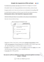 Vorschau - Klassenarbeiten - Argumentative E-Mail: Klassenarbeit 7, Handy auf Klassenfahrt + EWH - Seite 1