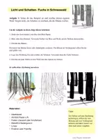 Vorschau - Arbeitsblätter - Licht und Schatten in der Malerei-Zeichnen lernen leicht gemacht - Deckblatt