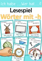 Vorschau - Arbeitsblätter - Komplettpaket - Wörter mit -h - Dehnungs -h & silbentrennendes -h - Seite 1