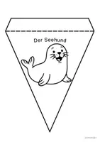 Vorschau - Mal- und Bastelvorlagen - Girlande - An der Nordsee - Seite 3
