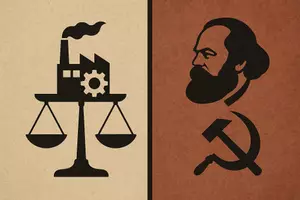 Vorschau - Arbeitsblätter - Soziale Marktwirtschaft vs. Marxismus – Eine Jahrhundert-Idee auf dem Prüfstand - Deckblatt