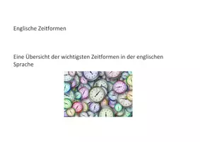 Vorschau - Arbeitsblätter - Tenses - Seite 3