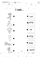 Vorschau - Arbeitsblätter - Englisch-Arbeitsblatt activities - Deckblatt
