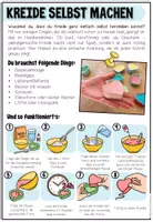 Vorschau - Arbeitsblätter - Kreide selbst machen - Anleitung (Tafelmaterial + Handouts) - Seite 2