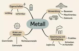 Vorschau - Arbeitsblätter - Lernposter + Arbeitsblatt "Metall" + Onlineübung & MP3 + Mindmap + Infografiken - Seite 2