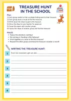 Vorschau - Spiele - Treasure Hunt in the school - Deckblatt