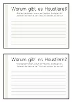 Vorschau - Arbeitsblätter - Nachdenken über Haustiere I Klassen 1-4 - Seite 3
