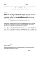 Vorschau - Klassenarbeiten - Klassenarbeit Charakterisierung "Als die Welt uns gehörte" - Deckblatt