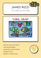 Vorschau - Unterrichtsreihen - Paint like James Rizzi – Coral Crush (English Version) - Deckblatt