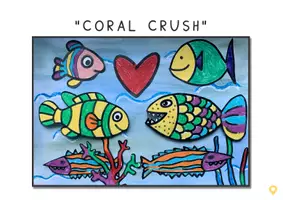 Vorschau - Unterrichtsreihen - Paint like James Rizzi – Coral Crush (English Version) - Seite 2