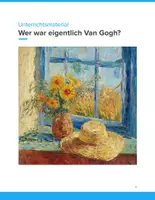 Vorschau - Arbeitsblätter - Wer war eigentlich Vincent van Gogh? – Künstlerportrait und kreative Auseinandersetzung (Klassen 7–10) - Deckblatt
