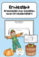 Vorschau - Arbeitsblätter - Erntedank - Deckblatt