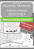 Vorschau - Fördermaterial/Inklusion - DaF / DaZ Englisch: Riesenvogelspinne Spezial: Fehlerteufel Lesekarten Dehnungs-h - Deckblatt