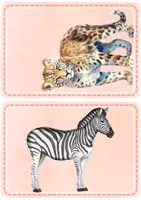 Vorschau - Arbeitsblätter - Guess my animal (Wild Animals Uganda) Anwendungsstunde - Deckblatt