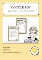 Vorschau - Stundenentwürfe - DoodleBoy Künstlerportrait eines 13-jährigen Künstlers - Deckblatt