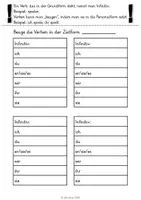 Vorschau - Arbeitsblätter - Präsens, Perfekt und Präteritum trainieren (haben, sein, Zeitformen, Hilfsverb) - Seite 3