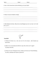 Vorschau - Arbeitsblätter - Kurzgeschichte - Nicht mehr still / Aufgaben mit Lösungen - Seite 2