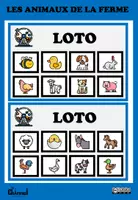 Vista previa - Juegos / Gamificación - LES ANIMAUX DE LA FERME – Loto (imprimable et interactif) - página 1