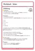 Vorschau - Arbeitsblätter - Würfelduell Verben - Wetter & Jahreszeiten Klasse 2-4 - Seite 1