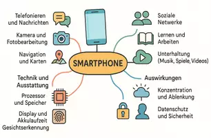 Vorschau - Arbeitsblätter - Arbeitsblatt "Smartphone" + Onlineübung & MP3 + Mindmap + Infografik - Seite 3