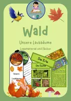 Vorschau - Unterrichtsreihen - Wald - Unsere Laubbäume (Legematerial und Fächer) - Deckblatt