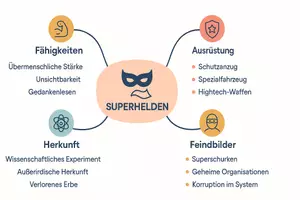 Vorschau - Arbeitsblätter - Arbeitsblatt "Held" + Onlineübung & MP3 + Mindmap + Infografik - Seite 2