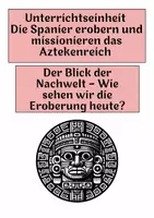 Vorschau - Arbeitsblätter - Der Blick der Nachwelt – Wie sehen wir die Eroberung heute? - Deckblatt