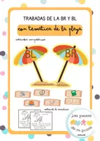 Vista previa - Unidades / Secuencias / Situaciones de Aprendizaje - TRABADAS DE LA BR Y BL - Material manipulativo - Portada