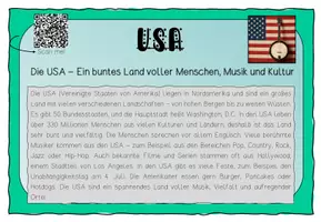Vorschau - Bildkarten - Musikalische Reise um die Welt - USA Infokarten - Seite 3