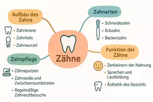 Vorschau - Arbeitsblätter - Arbeitsblatt "Zähne" + Onlineübung & MP3 + Mindmap + Infografik - Seite 3