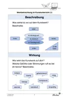 Vorschau - Präsentationen/Tafelbilder - 6 Impulskarten zur Betrachtung von Bildern - Seite 1