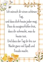 Vorschau - Poster - Begrüßungsspruch "Ich wünsch dir einen schönen Tag" - Seite 2