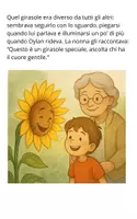 anteprima - Materiale di supporto/inclusione - Dylan e il Girasole Magico: 17 pagine classi dalla 1 alla 3 elementare (compreso bes) - Pagina 2