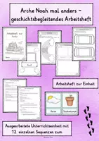 Vorschau - Stundenentwürfe - Unterrichtseinheit - An der Arche um 8 - Arbeitsheft, 12 ausgearbeitete Sequenzen - Deckblatt