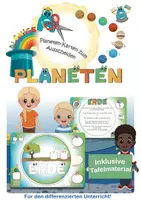 Vorschau - Unterrichtsreihen - Planeten & Sonnensystem – Komplettpaket ab 3 Jahren | Kita bis Förderschule | 5 Materialien - Seite 1