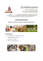 Vorschau - Stundenentwürfe - Materialpaket Freie, teilstrukturierte und strukturierte Beobachtungsverfahren – Überblick über Methoden, Lernfeld 4 Bildungs- und Entwicklungsprozesse anregen und unterstützen - Seite 1