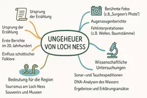 Vorschau - Arbeitsblätter - Arbeitsblätter zum Thema "Ungeheuer von Loch Ness" + Lösung & MP3 + Mindmap + Infografik - Seite 2