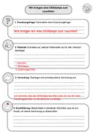 Vorschau - Arbeitsblätter - Wir bringen wir eine Glühlampe zum Leuchten? - Seite 2
