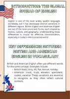Vorschau - Merkblätter - British vs American english - Seite 1